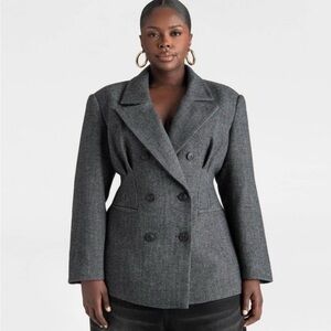 KBB by KAHLANA Corset Blazer-Size 1X